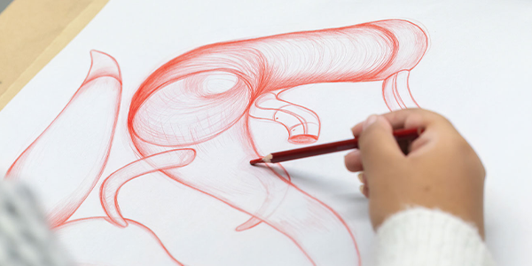 colored pencil artwork